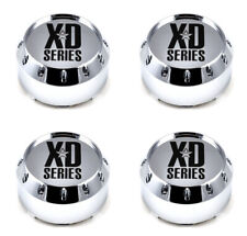 4x Xd Series 8 Lug Chrome Wheel Rim Center Caps Set Xd779 Badlands Xd795 Hoss