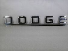 Dodge Truck Hood Side Emblem Polished Stainless 1939 1940 1941 1946 1947