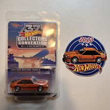 2023 Hot Wheels 37th Annual La Convention 1993 Ford Mustang Cobra R Patch New