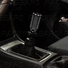 82mm Racing Black Aluminum Carbon Fiber 5 6-speed Manual Mt Shift Shifter Knob