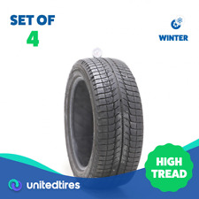 Set Of 4 Used 22550r17 Michelin X-ice Xi3 98h - 932