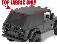 Bestop Trektop Nx Soft Top Top Fabric Only 04-06 Jeep Wrangler Lj Broke Strap