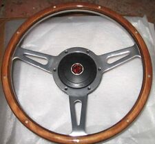 New 13 Wood Steering Wheel And Adaptor For Mgb 1963-1967 Mg Midget 1964-1967