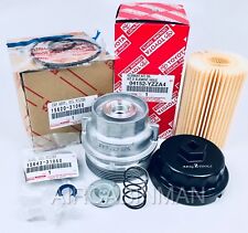 Genuine Oil Filter And Housing With Wrench Plug Gasket 04152-yzza4