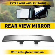Universal 270mm Wide-angle Convex Interior Car Clip On Truck Rear View Mirror Us