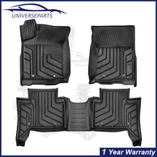 3pc Floor Mats 3d Molded Linears All Weather For 2016-2021 Toyota Tacoma Trd Pro