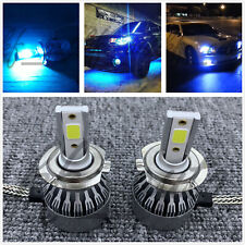 H7 Led Headlight Bulb Conversion Kit Highlow Beam Fog Light 8000k Ice Blue