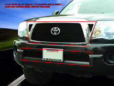 For 05-10 2010 Toyota Tacoma Black Billet Grille Grill Combo Insert Fedar
