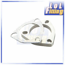 2.5 2 12 Inch 3-bolt Stainless Steel Downpipe Exhaust Flange And Gasket