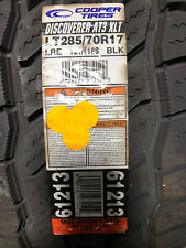1 New Lt 285 70 17 Lre 10 Ply Cooper Discoverer At3 Xlt Tire