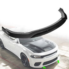 Carbon Fiber For 2020-2023 Dodge Charger Srt Widebody Front Bumper Lip Splitter