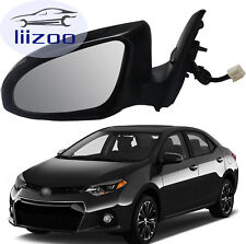 Side View Mirror For Toyota Corolla 2014-2018 Power Heated Turn Lamp Left Side