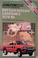 Chiltons Datsunnissan Camiones 1970-86 Chiltons Spanish Diesel Repair Man...