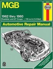 1962-1980 Mg B Mgb Roadster Gt Coupe Haynes Repair Service Manual Book 6231