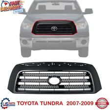 Grille For 2007 2008 2009 Toyota Tundra Pickup Black Insert With Black Frame