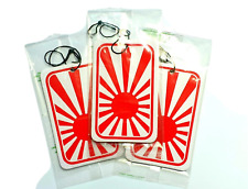 3x Jdm Car Air Freshener Rising Sun Japan Flag From Popular Stickers Fresh Sea