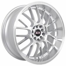 18 Str Wheels 514 Silver With Machined Lip Rims X08