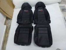 For Toyota Supra Mkiv Synthetic Leather Seat Cover Black W Supra Trd Logo