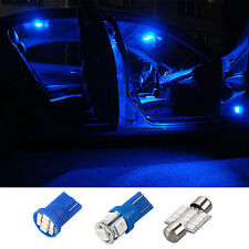 13pc 8000k Blue T10 192 578 Led Car Interior License Plate Dome Map Light Bulbs