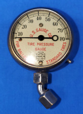 Vintage Accessory Us Gauge Co Balloon Or Standard Tire Pressure Gauge Sct8