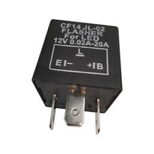 3-pin New Car Flasher Relay Fix Led Light Turn Signal Hyper Flash Cf14 Jl-02 Us