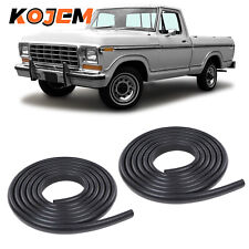 Door Seals Rubber Weatherstrip Pair For 73-79 Ford Bronco F100 F150 F250 F350