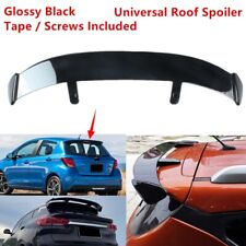 Fit For Toyota Yaris 2012-2018 Rear Roof Spoiler Modified Wing Abs Gloss Black