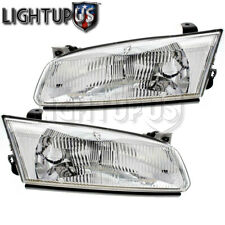 Halogen Assembly Headlights For 1997-1999 Toyota Camry Left Right Sides Pair