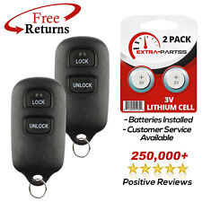 2 New Replacement Keyless Entry Remote Key Car Fob For Toyota Bab237131-056