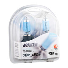 Nokya Super White Pro Halogen Headlight Bulbs 2pc 9007hb5 6555w