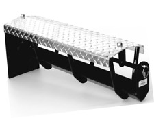 Tire Chain Hanger Retractable Rack For Semi Truck Or Trailer Aluminum Cover