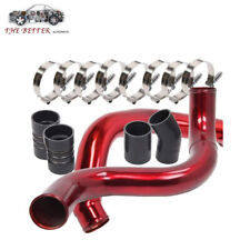 Red Turbo Intercooler Pipe Boot Kit For Ford 6.0l Powerstroke Diesel 2003-07