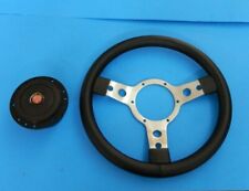 New 13 Vinyl Steering Wheel Adaptor Austin Healey Sprite 1958-63 Polished