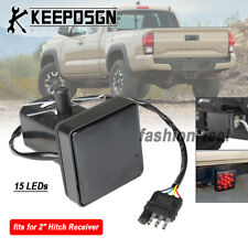 For Toyota Tacoma Tundra Trailer 2 Tow Hitch Cover Light Brake Drl Reverse