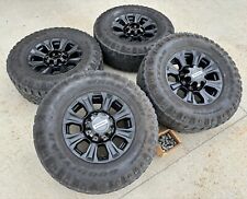Ford Tremor F-350 18 Oem Wheels Tires 35s Black Platinum Lariat F-250 Lugs Tpms