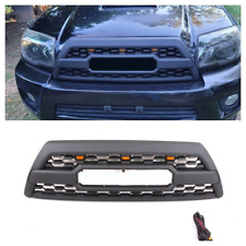 Black Front Grille Fits For Toyota 4runner 2006-2009 Bumper Grill With Led Light