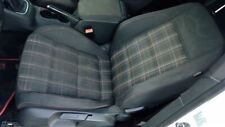 Driver Front Seat Bucket Cloth Manual 2 Door Fits 10-14 Golf Gti Mk6