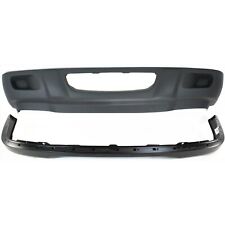 Front Bumper Valance Kit For 2001-2003 Ford Ranger 4wd Rwd Painted Black Steel