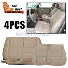 For 2001 2002 2003-2007 Toyota Sequoia Tundra Driver Passenger Seat Cover Tan