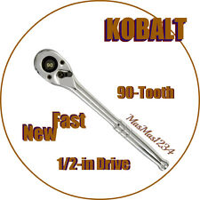 Kobalt 12 In. Drive Quick Release Ratchet 337309 Teardrop - New - 90 Tooth