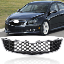 For 2011- 2013 2014 Chevrolet Chevy Cruze Front Bumper Chrome Lower Grille Grill