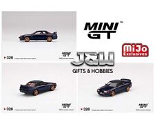 Mini Gt Nissan Skyline Gt-r R32 Nismo S-tune Blue Mgt00326 164