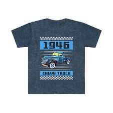 1946 Chevrolet Truck T Shirt Chevy Blue Classic Gift