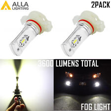 Alla Lighting Psx24w 2504 Led Driving Fog Lightdrl Bulb 6000k Bright White Vs