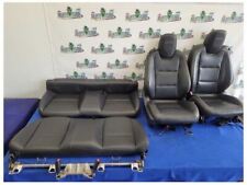 2010-2015 Chevrolet Camaro Ss Set Coupe Black Seats Leather Ripped 2528