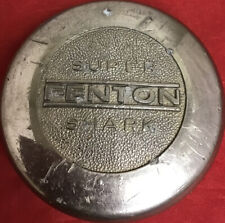 One Used Vintage Fenton Super Shark Chrome Wheel Center Cap 3.25 Diameter 12492