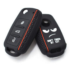 For Vw Beetle 2003-2013 Jetta Golf Gti Rabbit Silicone Remote Key Case Fob Cover