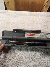 Craftsman 38 Drive Size 44593 Microtork Torque Wrench With Case - Used 3x