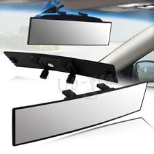 Universal 300mm Wide Curve Convex Interior Clip On Panoramic Rear View Mirror
