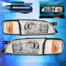 For 93-01 Subaru Impreza Replacement Clear Headlights Corner Turn Signal Lamps
